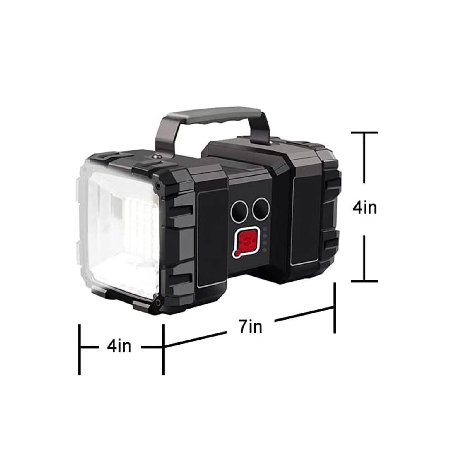 Rechargeable LED Spotlight Flashlight Sports & Outdoors S - DailySale