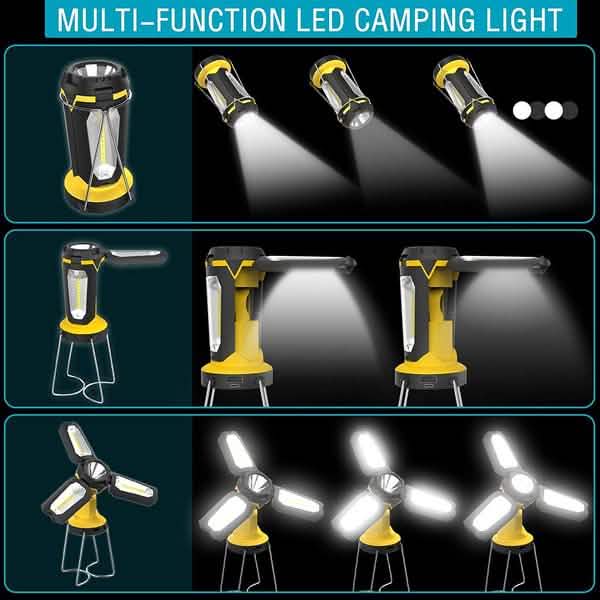 Rechargeable LED Work Light Sports & Outdoors - DailySale