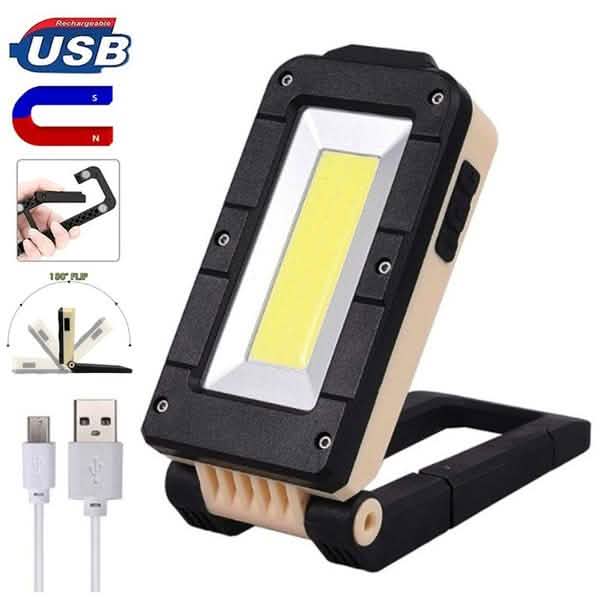 Rechargeable Magnetic Folding LED Outdoor Light Outdoor Lighting - DailySale