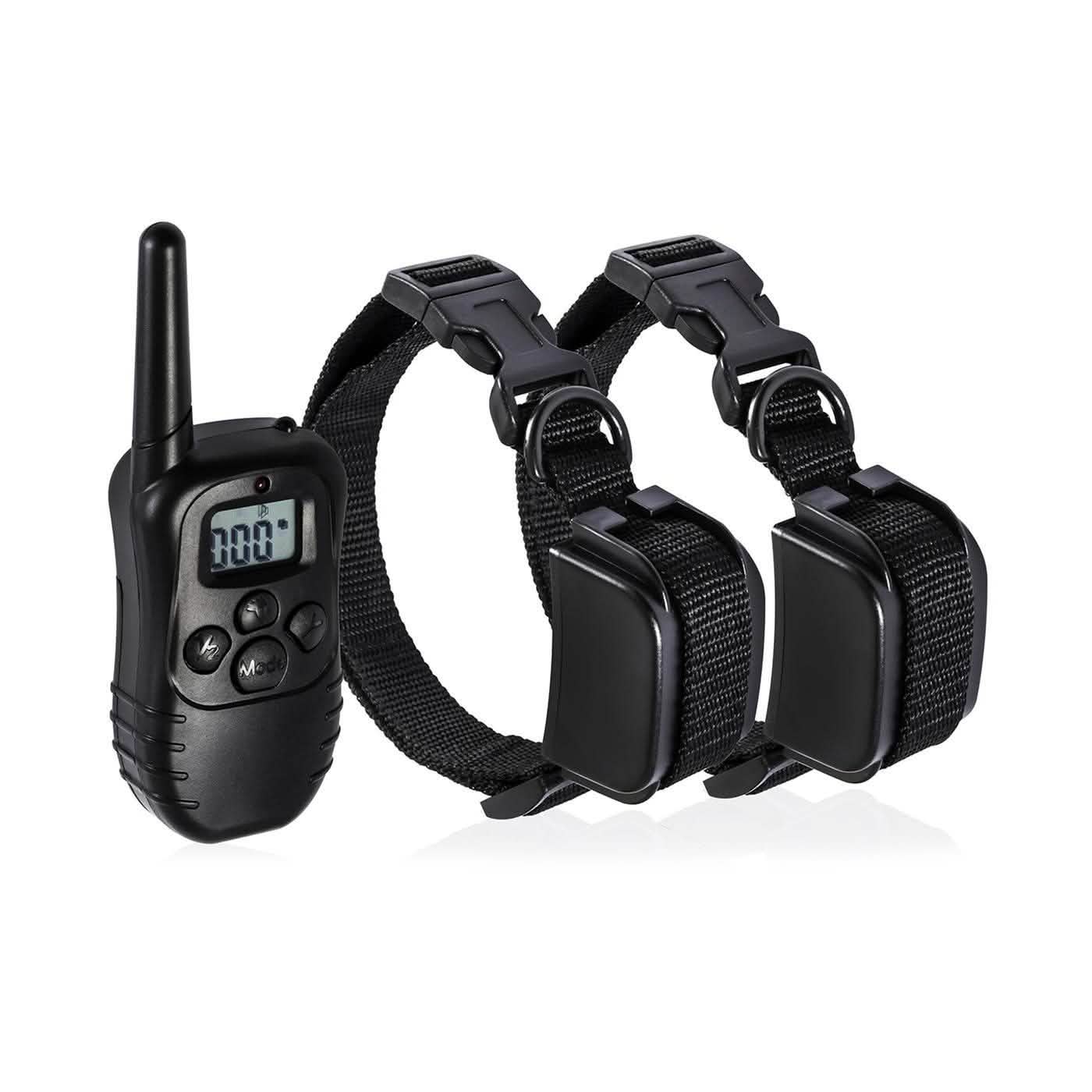 Rechargeable Remote Dog Training Collar Pet Supplies 2 Collar - DailySale