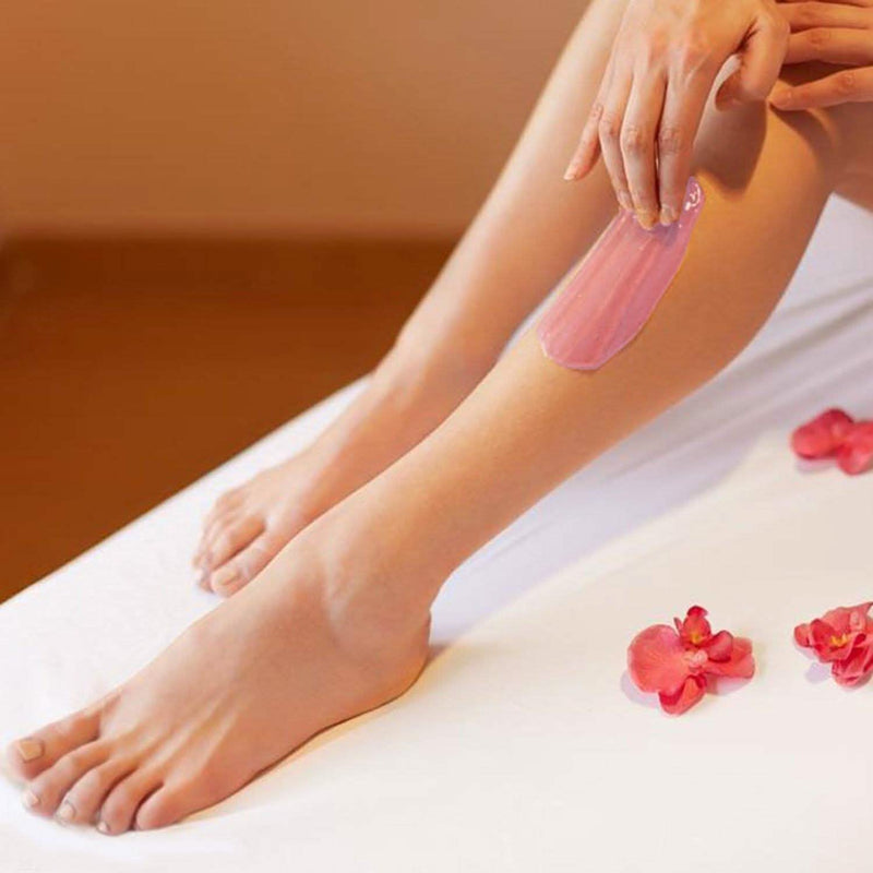 Red Hard Wax Beans Hair Removal Painless Warmer Waxing Beans Natural Pearl Beauty & Personal Care - DailySale