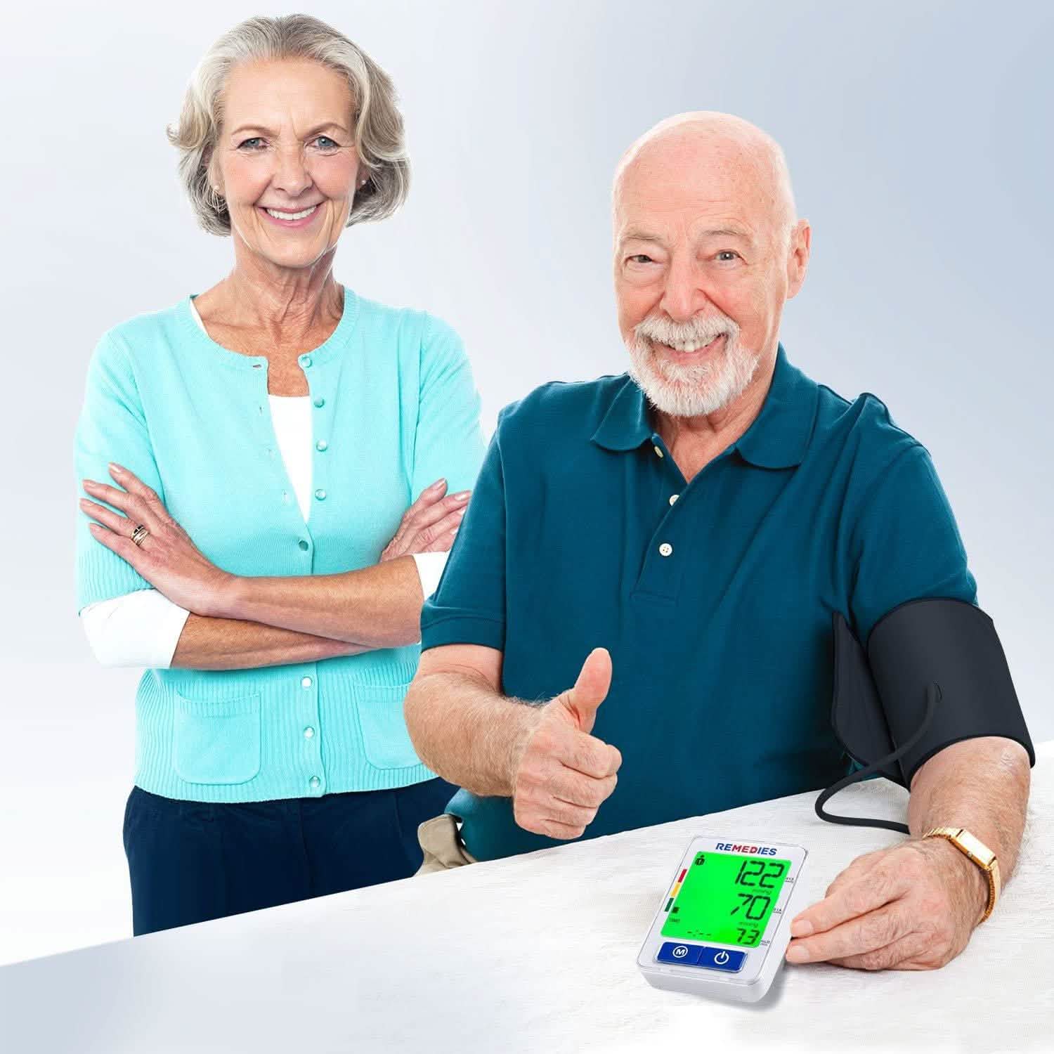 Remedies Automatic Blood Pressure Monitor Wellness - DailySale