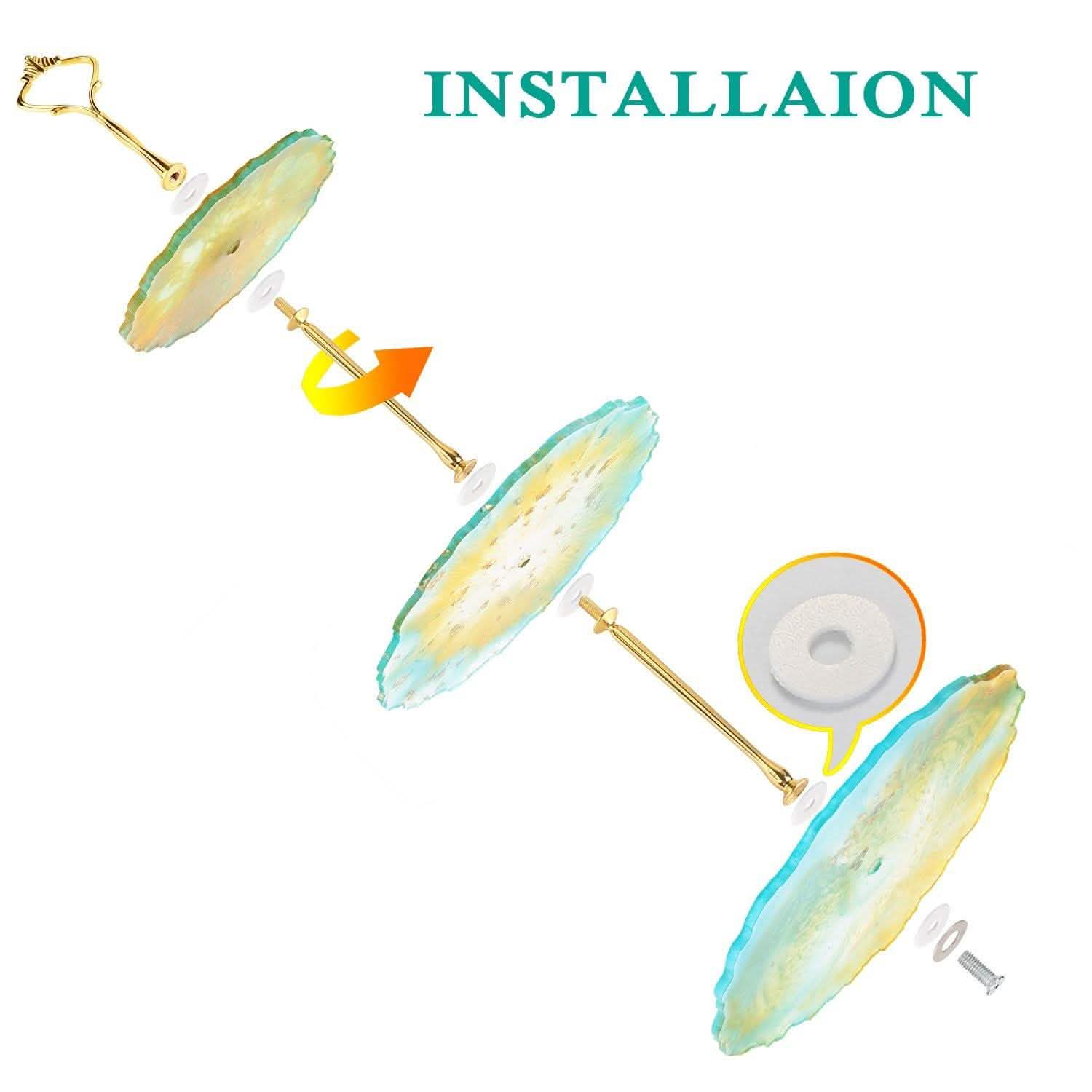 Resin Casting 3-Tier Cake Stand Kitchen & Dining - DailySale