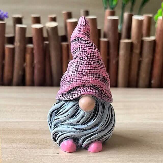 Resin Garden Gnome Statue Furniture & Decor Pink - DailySale