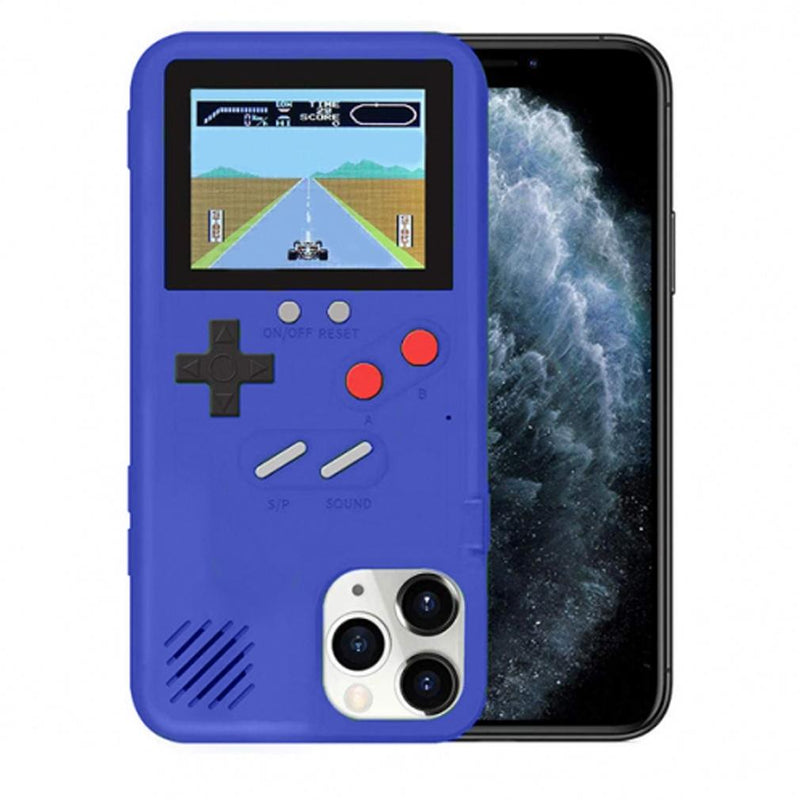 Retro Gaming Phone Case with 36 Games Built-In Toys & Games Blue iPhone X/XS - DailySale