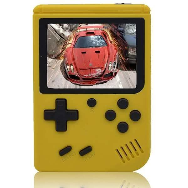 Retro Portable Mini Handheld Game Console - Assorted Colors Toys & Games Yellow - DailySale