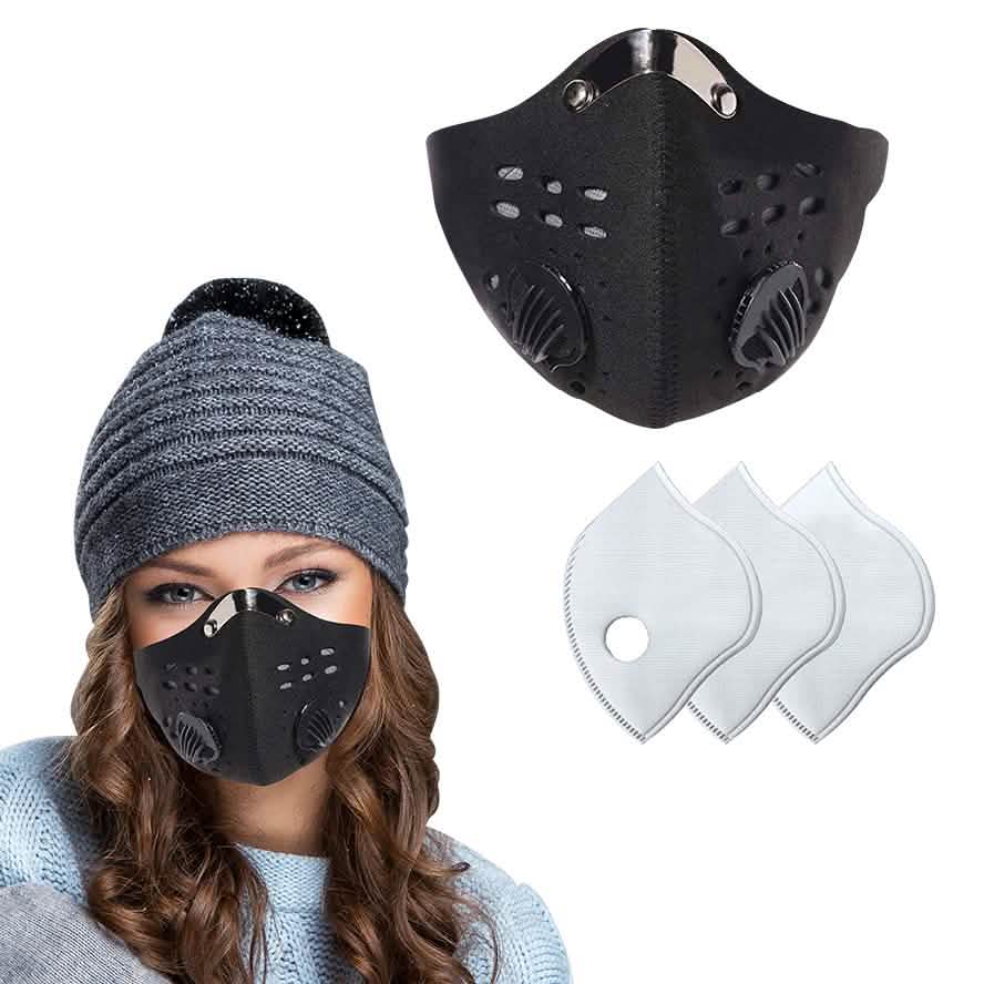 Reusable Dust Proof Mask With Filters