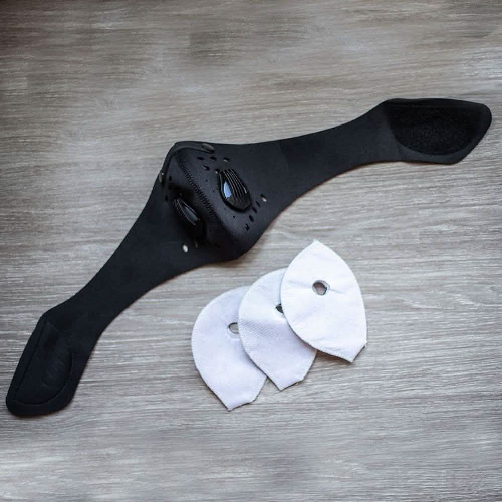 Reusable Face Mask with 3 Carbon Filters Face Masks & PPE - DailySale