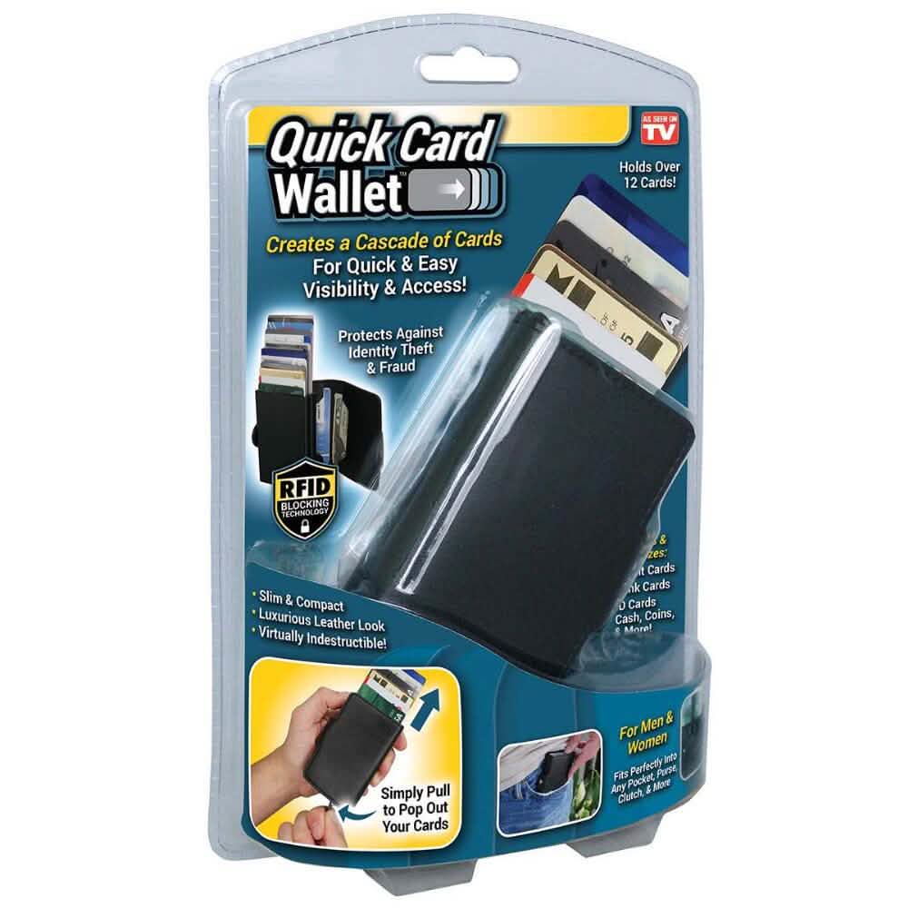 RFID-Blocking Cascading Quick Card Wallet Bags & Travel - DailySale