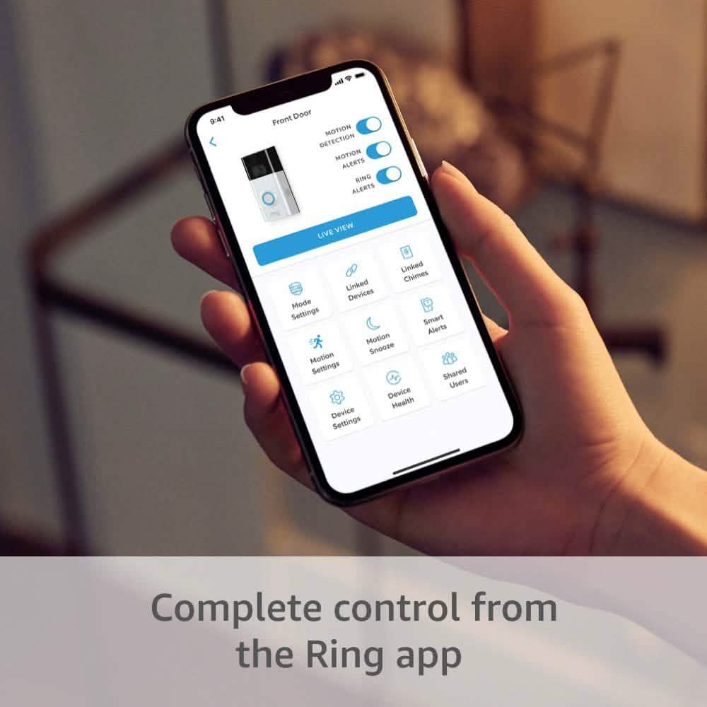 Ring Video Doorbell 2 with HD Video and Motion Activated Alerts Gadgets & Accessories - DailySale