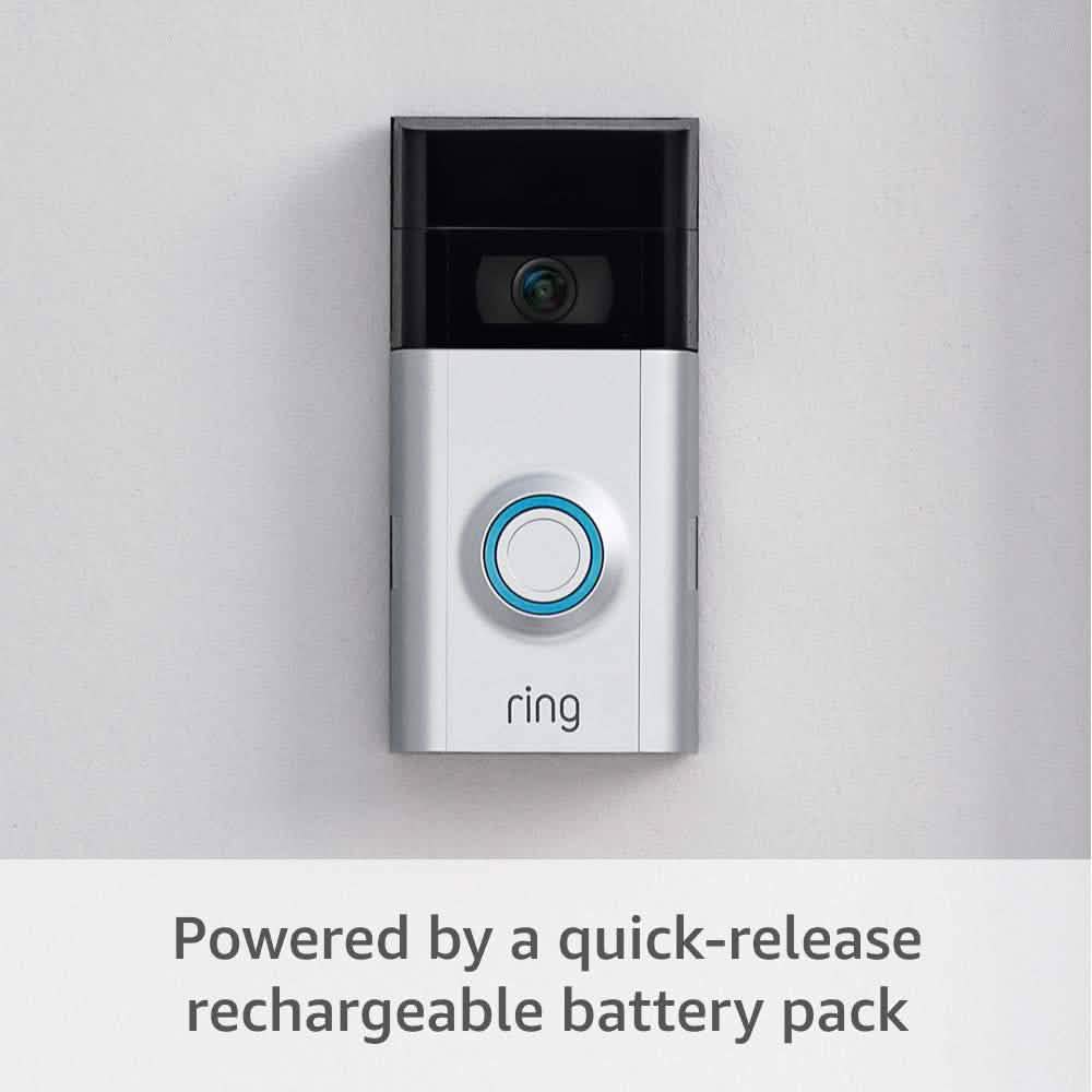 Ring Video Doorbell 2 with HD Video and Motion Activated Alerts Gadgets & Accessories - DailySale