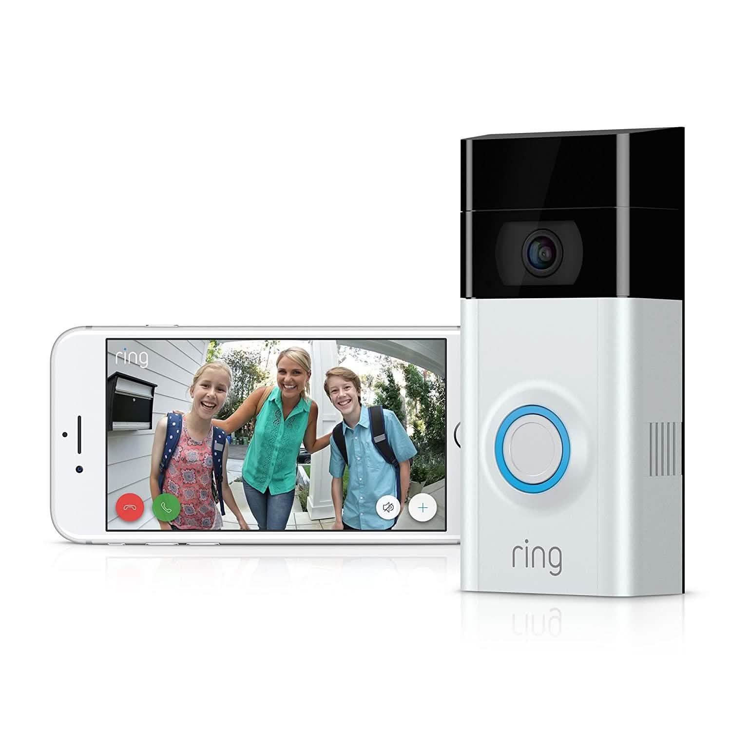 Ring Video Doorbell 2 with HD Video and Motion Activated Alerts Gadgets & Accessories - DailySale