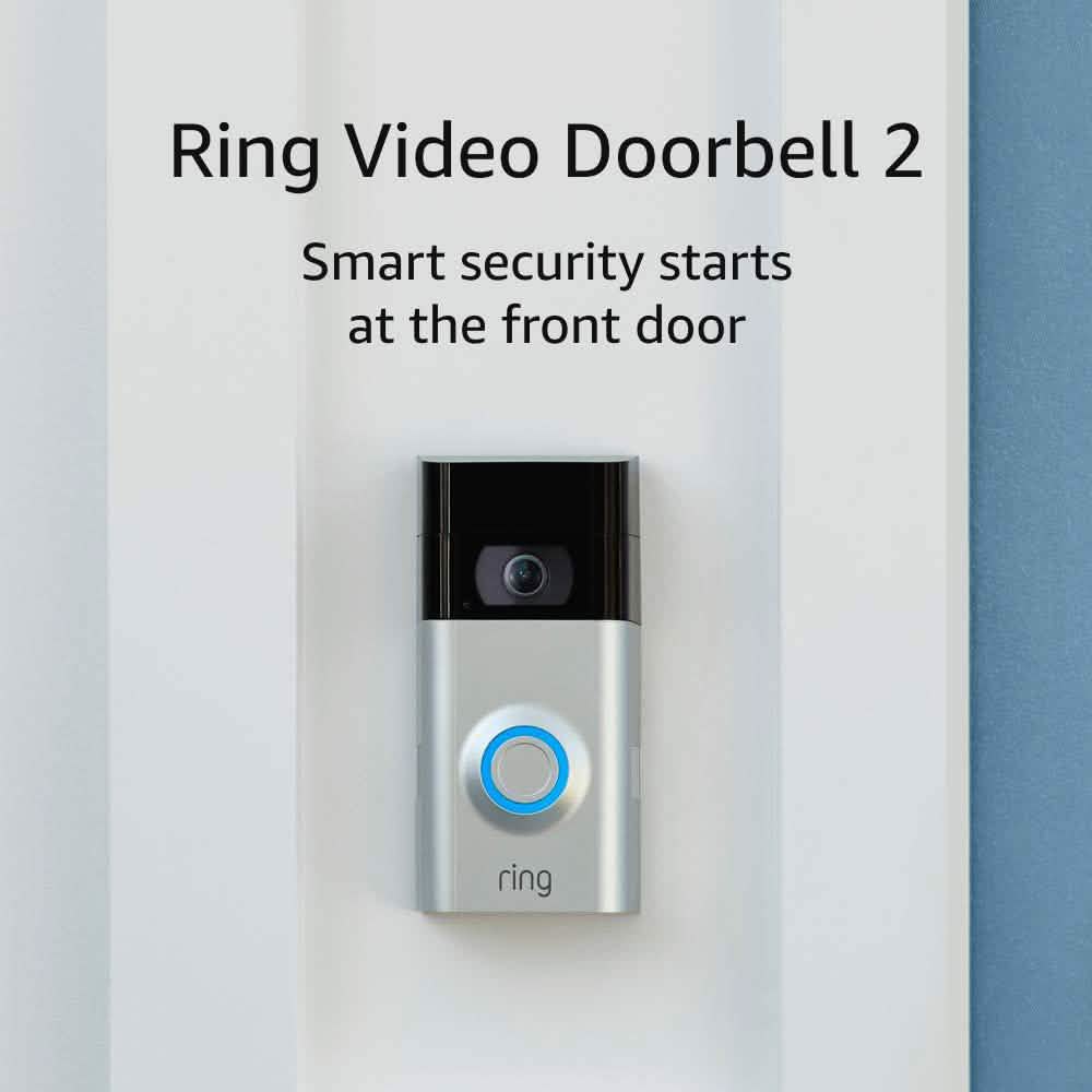 Ring Video Doorbell 2 with HD Video and Motion Activated Alerts Gadgets & Accessories - DailySale