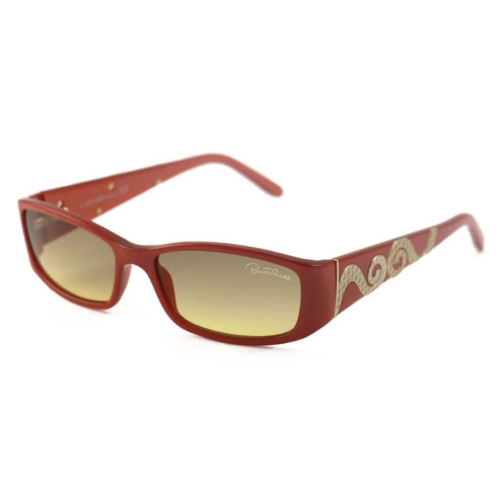 Roberto Cavalli Women's Sunglasses RC0351 P01 Orange 55 15 135 Rectangular Women's Accessories - DailySale