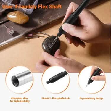 Rotary Tool 1.8 Amp Power with MultiPro Keyless and 170 Accessories - RTD36AC Household Appliances - DailySale