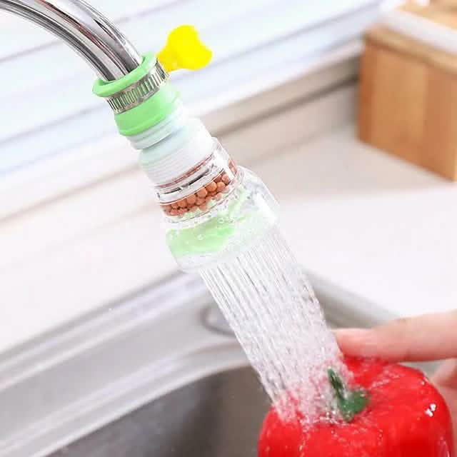Rotatable Spray Head Tap 360 Degree Durable Faucet Filter Nozzle Home Improvement - DailySale