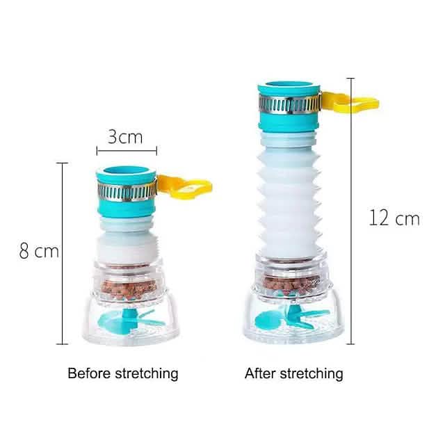 Rotatable Spray Head Tap 360 Degree Durable Faucet Filter Nozzle Home Improvement - DailySale