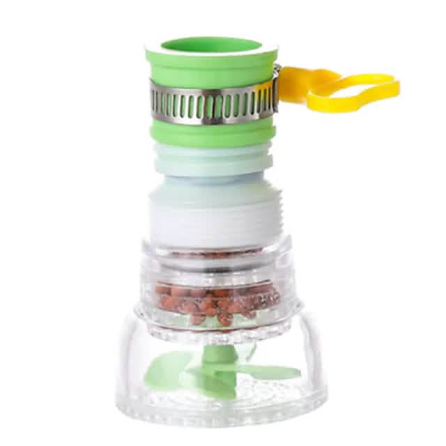 Rotatable Spray Head Tap 360 Degree Durable Faucet Filter Nozzle Home Improvement Green - DailySale