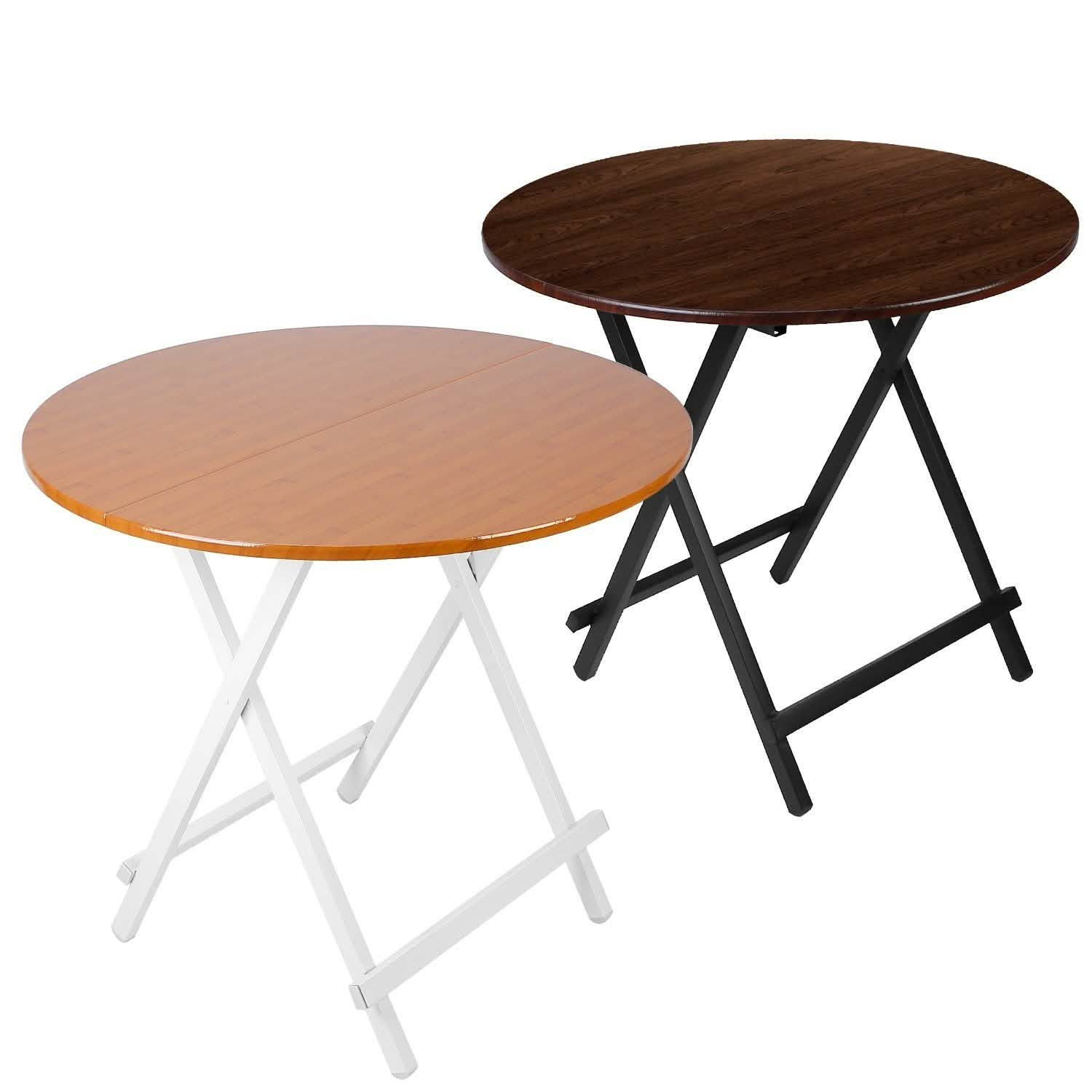 Round High Top Folding Table