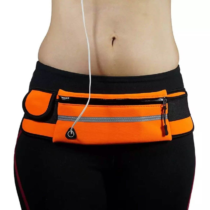 Running Bum Bag Fanny Pack Travel Waist Money Belt Zip Hiking Pouch Wallet Sports & Outdoors - DailySale