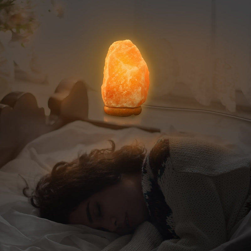 Salt Crystal Rock Lamp Indoor Lighting - DailySale