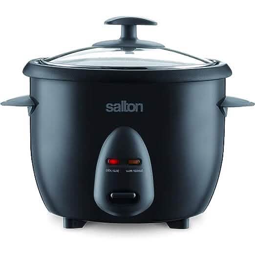 Salton Automatic Rice Cooker & Steamer - 10 Cup Kitchen Appliances - DailySale