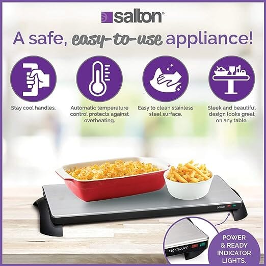 Salton Cordless Hotray® Warming Tray Kitchen Appliances - DailySale