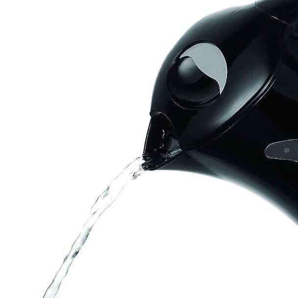 Salton Cordless Jug Kettle 1.7 Liter/Quart - Black Kitchen Appliances - DailySale