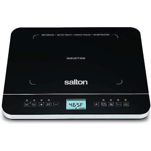 Salton Induction Cooktop with Temperature Probe Kitchen Appliances - DailySale