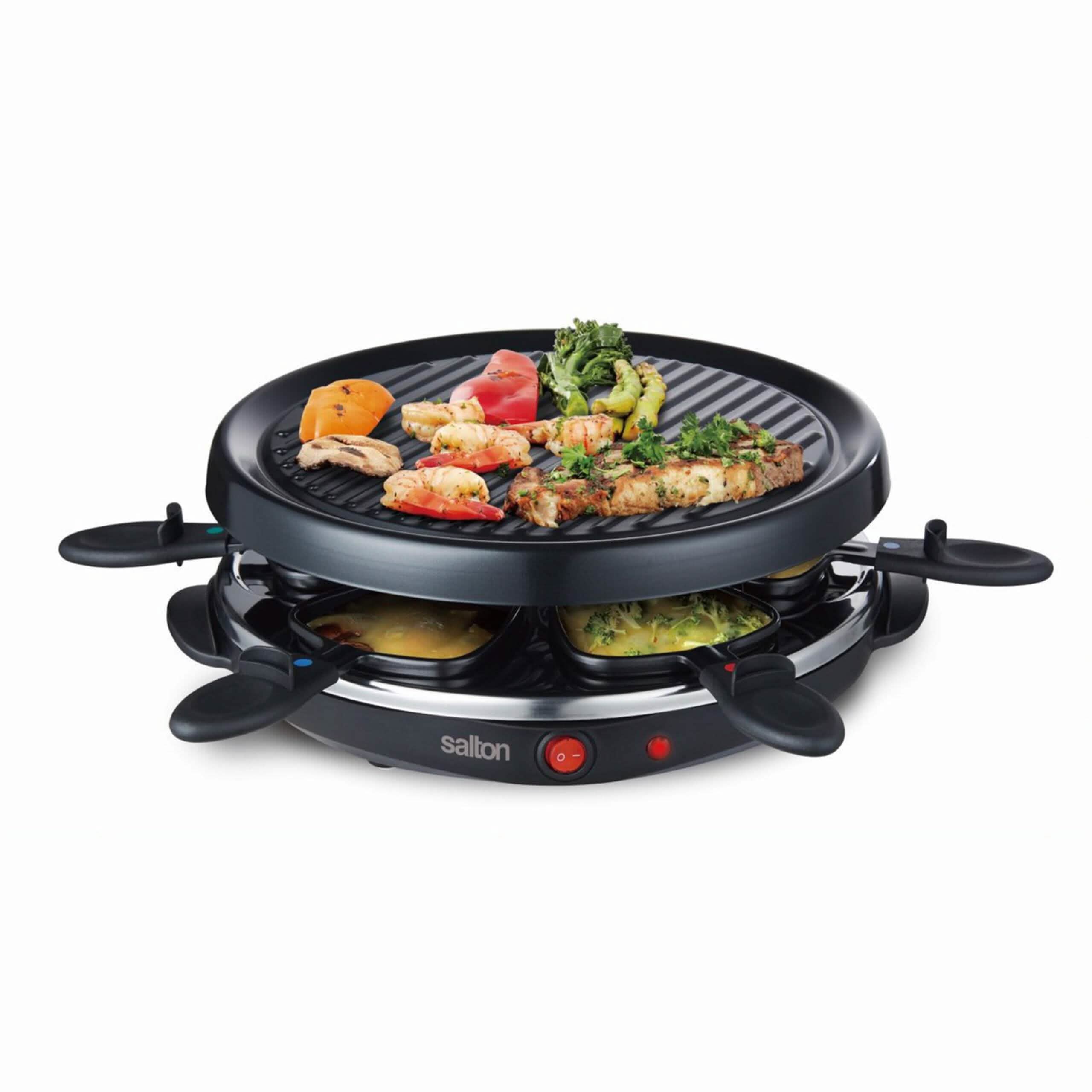 Salton Party Grill & Raclette - 6 Person Kitchen Appliances - DailySale