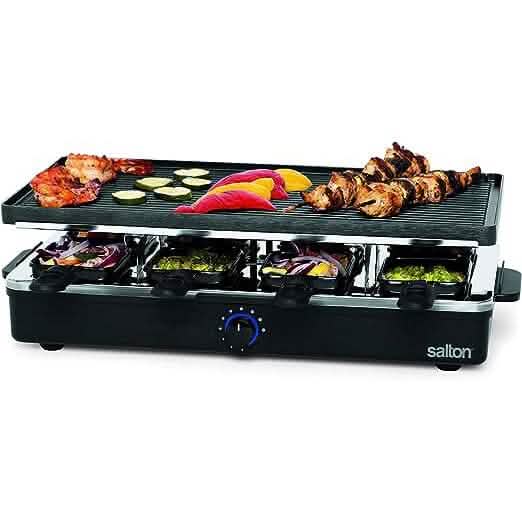 Salton Party Grill/Raclette – 8 person Kitchen Appliances - DailySale