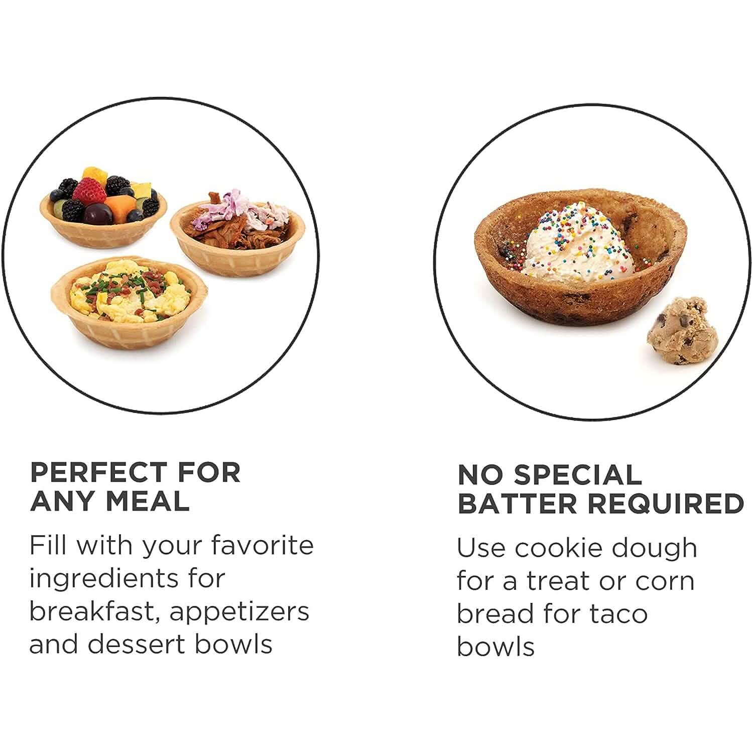 Salton Waffle Bowl Maker Kitchen Appliances - DailySale