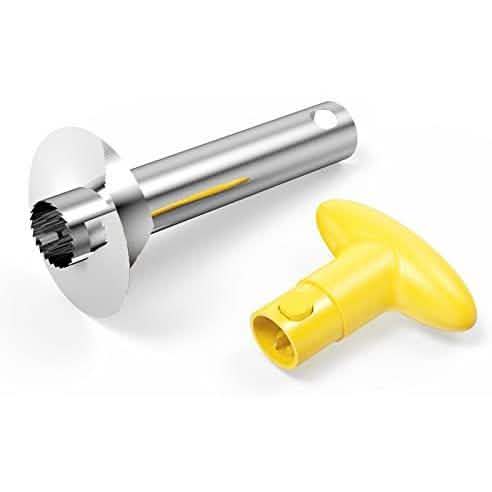 SameTech Easy Kitchen Tool Stainless Steel Fruit Pineapple Peeler Corer Slicer Cutter Kitchen & Dining - DailySale