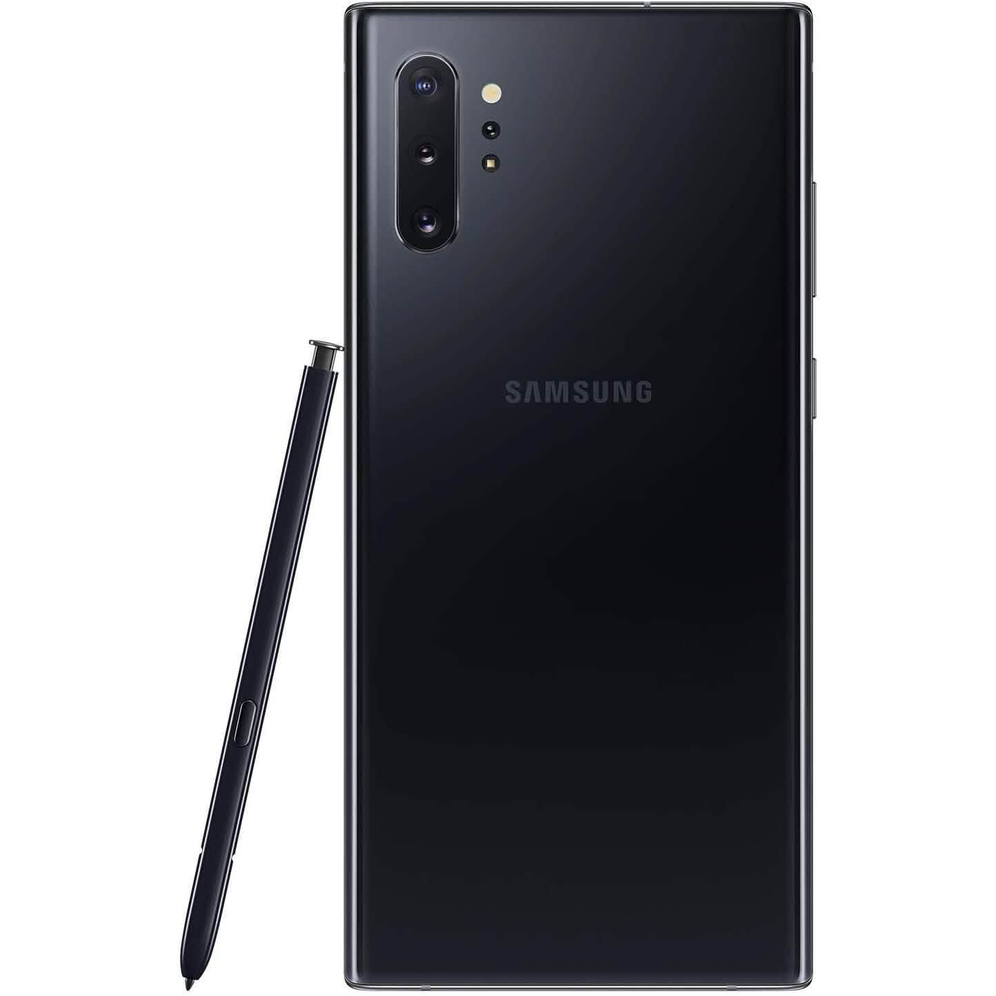 Samsung Galaxy Note 10+ Plus N975U 256GB Aura Black Cell Phones - DailySale