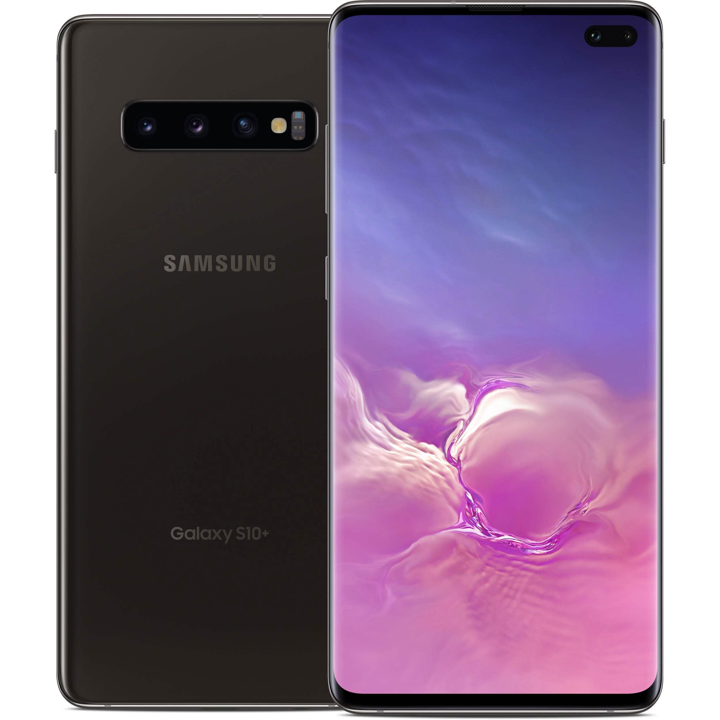 Samsung Galaxy S10+ Factory Unlocked Cell Phones Black - DailySale