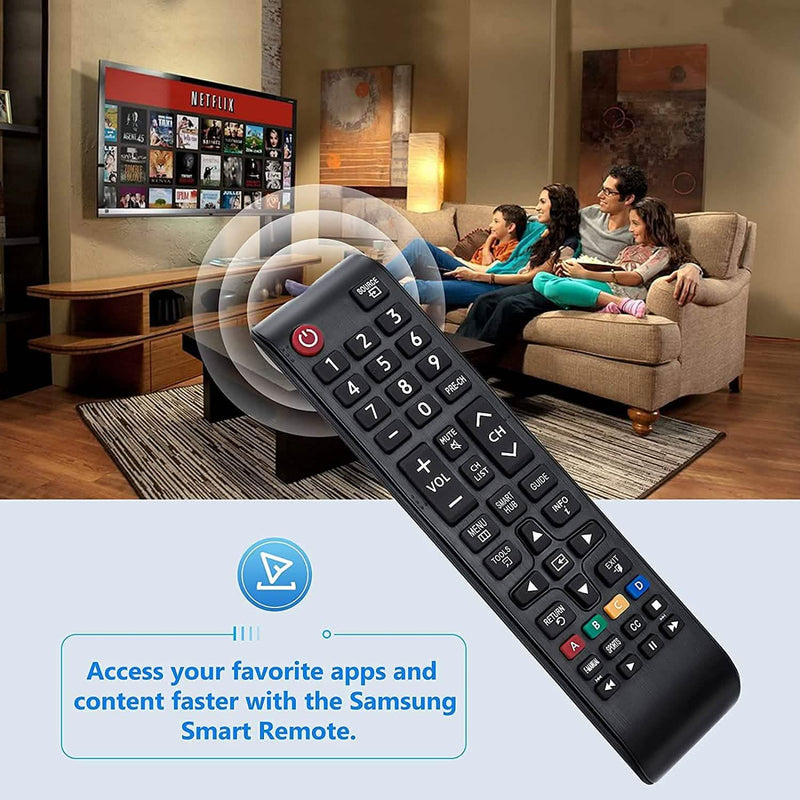 Samsung-TV-Remote for All Samsung LCD LED HDTV 3D Smart TVs Models TV & Video - DailySale