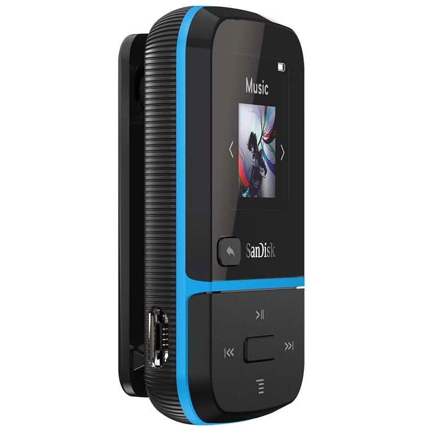 SanDisk 32GB Clip Sport Go MP3 Player Gadgets & Accessories - DailySale