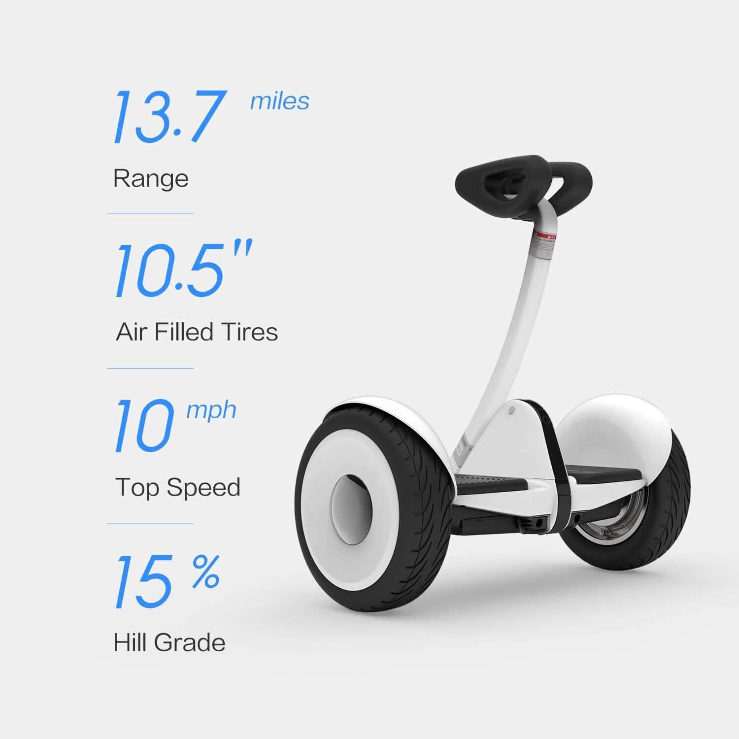 Segway Ninebot S Smart Self-Balancing Electric Scooter (Refurbished) Sports & Outdoors - DailySale