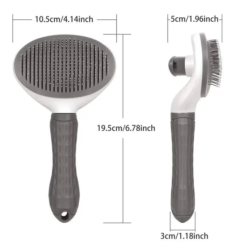 Self Cleaning Slicker Brush Suitable for Pets with Long or Short Hair Pet Supplies - DailySale