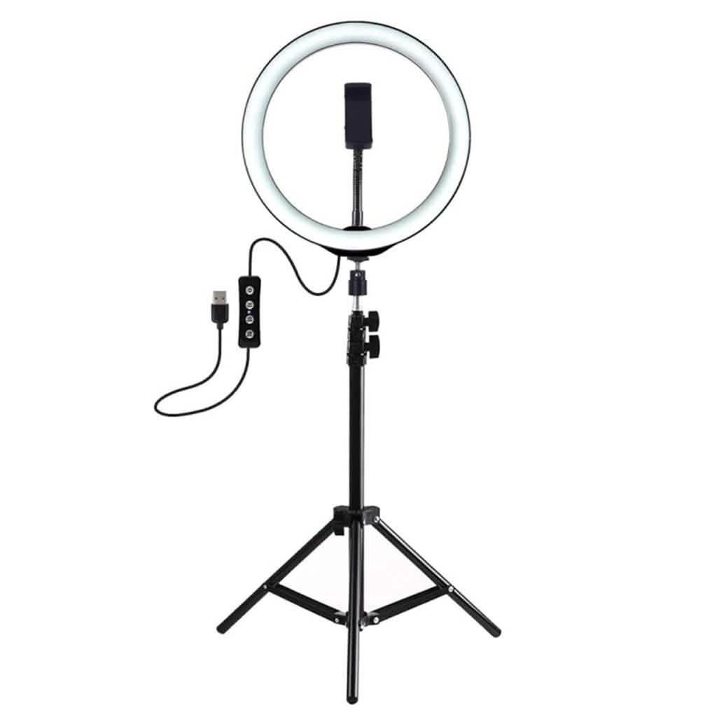 Selfie Ring LED Light Stand with Tripod Mobile Accessories - DailySale