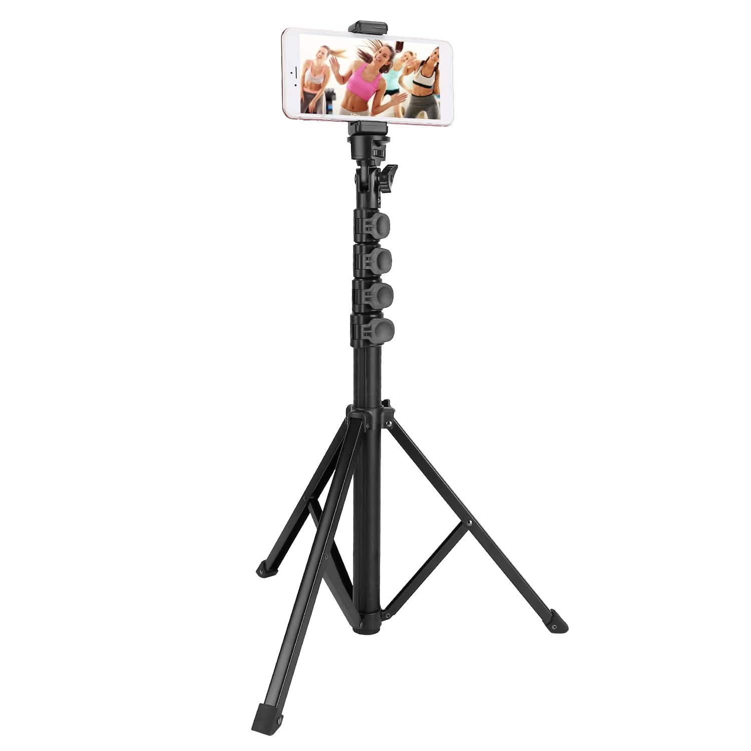 Selfie Stick Tripod Wireless Desktop Phone Tripod Stand Mobile Accessories - DailySale