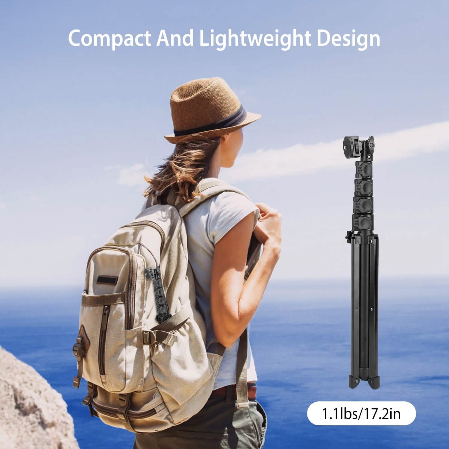 Selfie Stick Tripod Wireless Desktop Phone Tripod Stand Mobile Accessories - DailySale