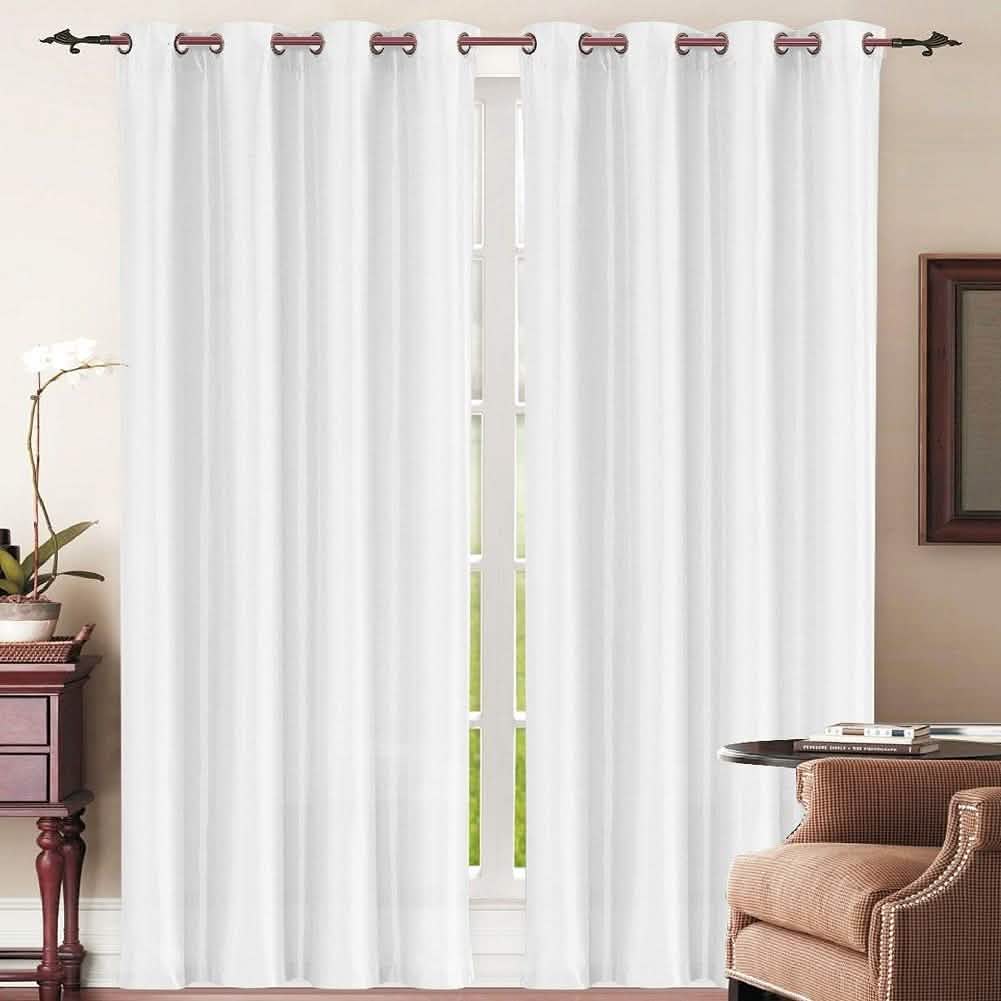 Set of 2: Grommet Curtain Panels - Assorted Colors Furniture & Decor - DailySale