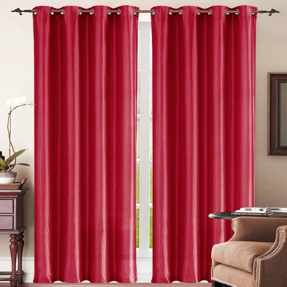 Set of 2: Grommet Curtain Panels - Assorted Colors Furniture & Decor - DailySale