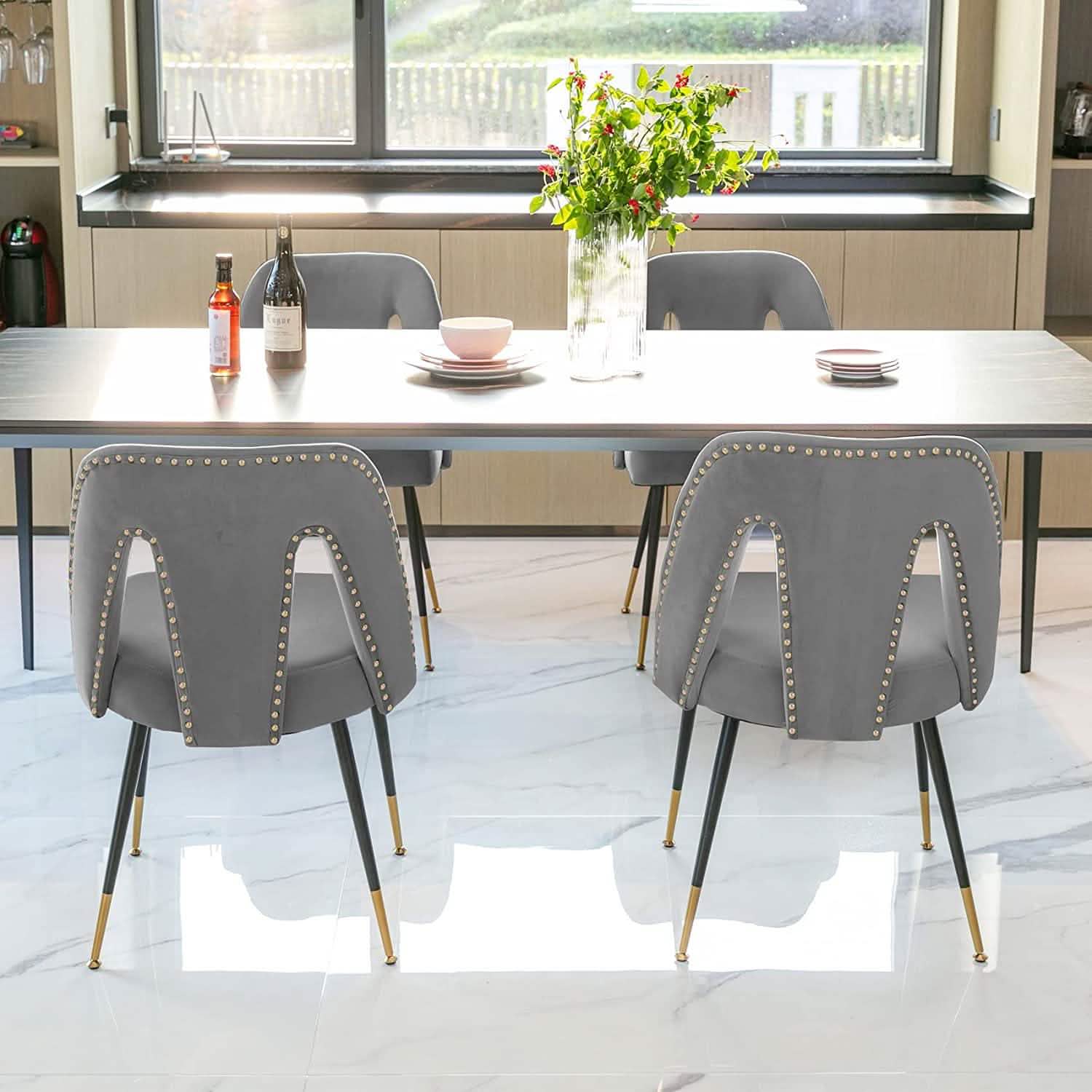 Set of 2: Modern Dining Chairs Furniture & Decor - DailySale