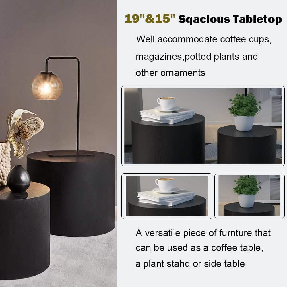 Set of 2: Nesting Coffee Table Furniture & Decor - DailySale