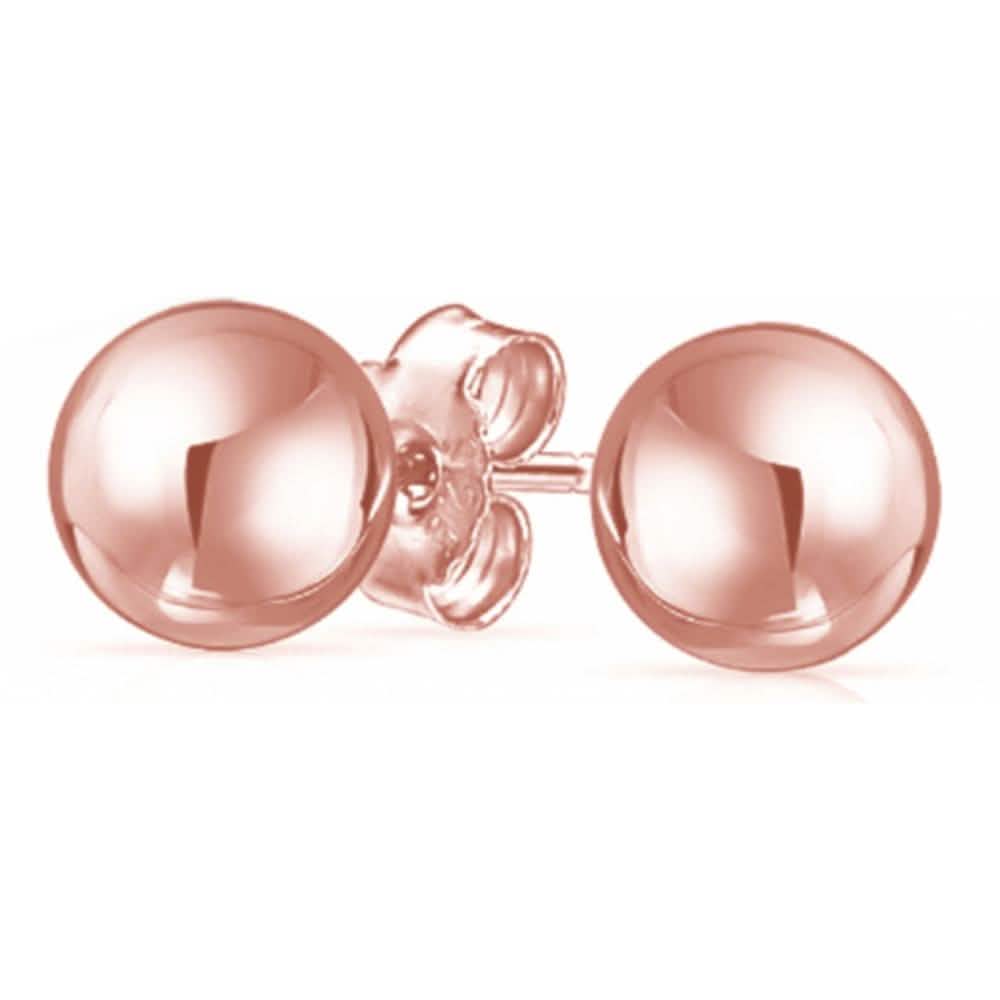 Set Of 3 Sterling Silver Ball Studs Jewelry - DailySale