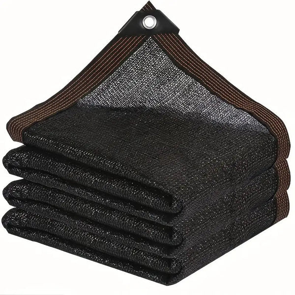 Shade Cloth Outdoor Sun Shade With Grommets shown folded up, available at Dailysale