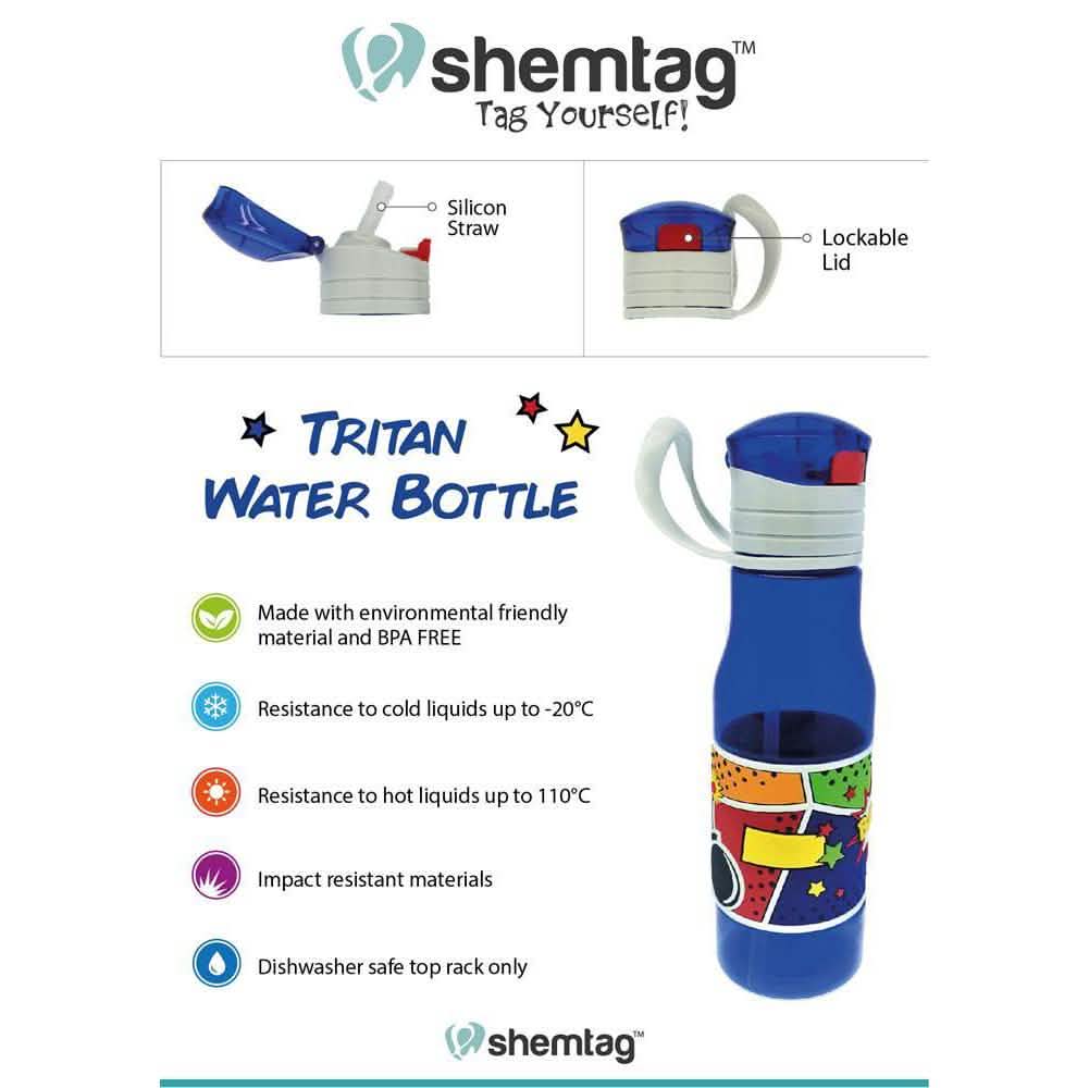 Shemtag Personalized Tritan Frosted Water Bottle Sports & Outdoors - DailySale