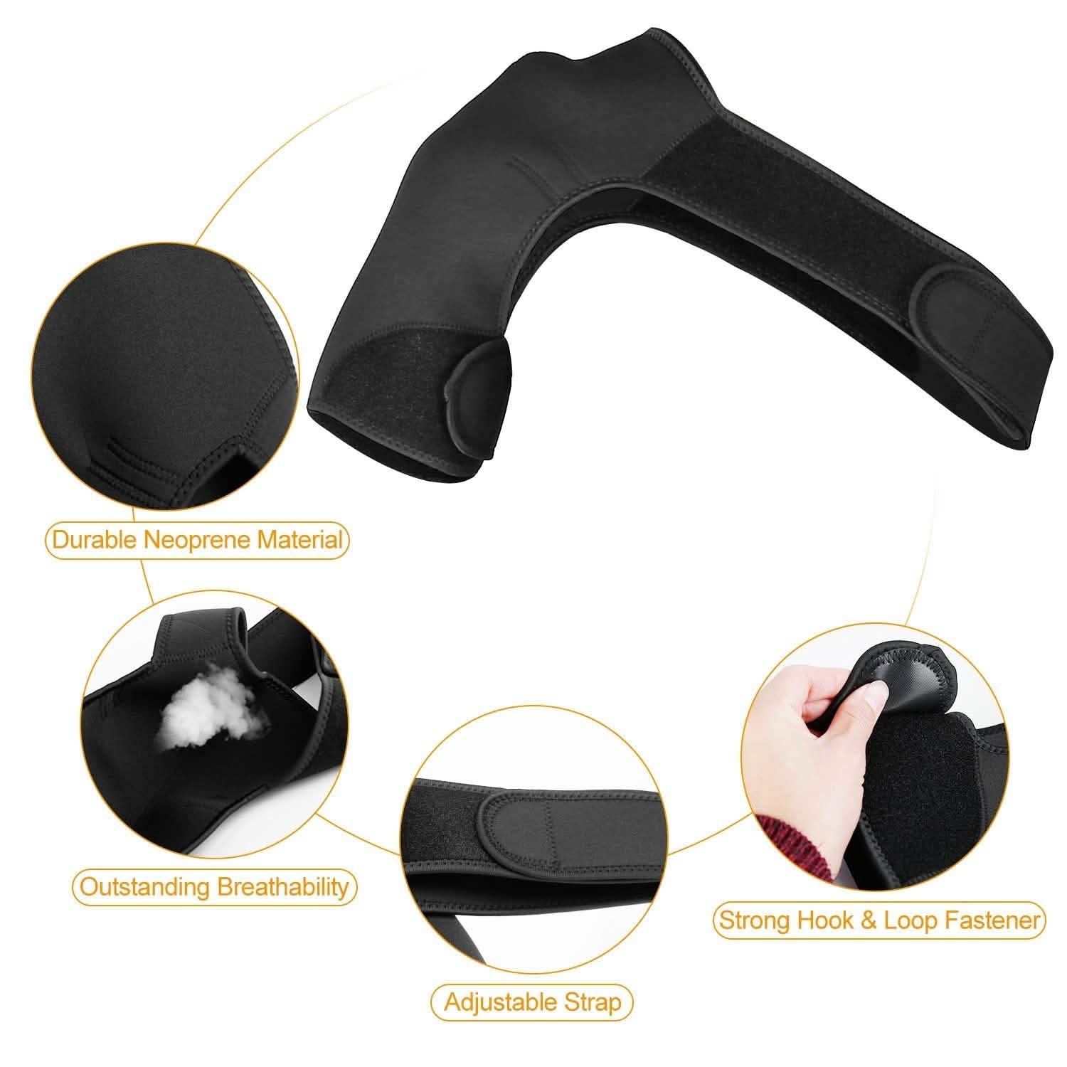 Shoulder Support Brace Rotator Cuff Wellness - DailySale